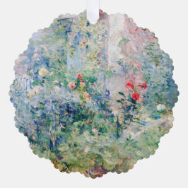 Berthe Morisot - Der Garten von Bougival Ornament Karte