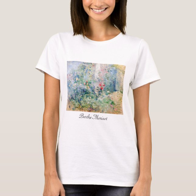 Berthe Morisot - Der Garten von Bougival T-Shirt (Vorderseite)