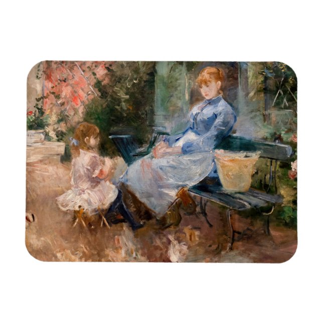 Berthe Morisot - Die Fabel Magnet (Horizontal)