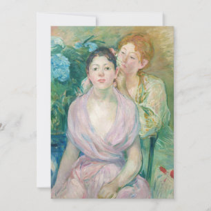 Berthe Morisot - Die Hortensie / Die zwei Schweste Dankeskarte