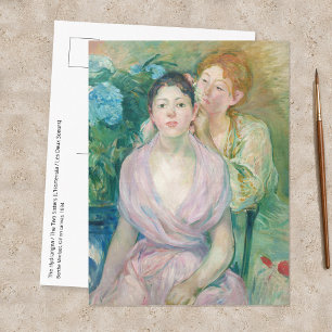 Berthe Morisot - Die Hortensie / Die zwei Schweste Postkarte