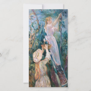 Berthe Morisot - Die Kirschpflückerin Dankeskarte