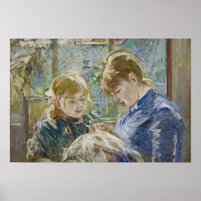 Berthe Morisot - Die Künstlertochter Julie Poster (Vorne)