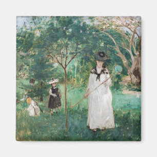 Berthe Morisot - Die Schmetterlingsjagd Magnet