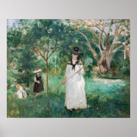 Berthe Morisot - Die Schmetterlingsjagd