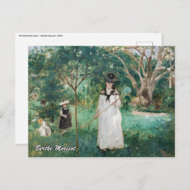 Berthe Morisot - Die Schmetterlingsjagd Postkarte