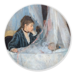 Berthe Morisot - Die Wiege Keramikknauf