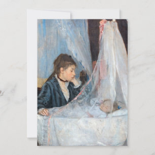 Berthe Morisot - Die Wiege / Le Berceau Einladung