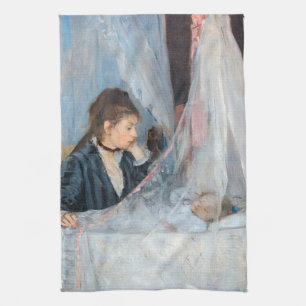Berthe Morisot - Die Wiege / Le Berceau Geschirrtuch