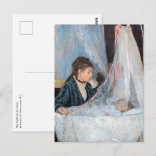 Berthe Morisot - Die Wiege / Le Berceau Postkarte