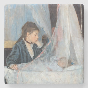 Berthe Morisot - Die Wiege / Le Berceau Steinuntersetzer
