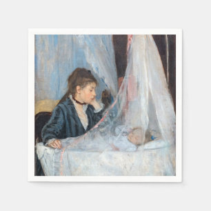 Berthe Morisot - Die Wiege Serviette