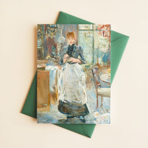 Berthe Morisot Dining Room Impressionistin Art Postkarte