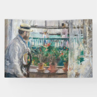Berthe Morisot - Eugene Manet auf der Isle of Wigh