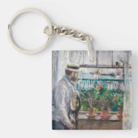 Berthe Morisot - Eugene Manet auf der Isle of Wigh