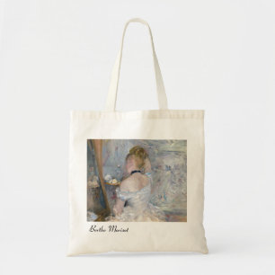 Berthe Morisot - Frau bei der Toilette Tragetasche