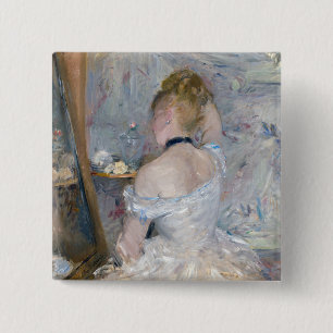 Berthe Morisot - Frau bei ihrer Toilette Button