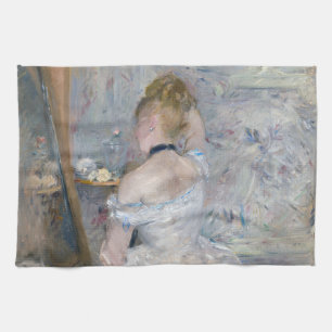 Berthe Morisot - Frau bei ihrer Toilette Geschirrtuch
