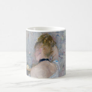 Berthe Morisot - Frau bei ihrer Toilette Kaffeetasse