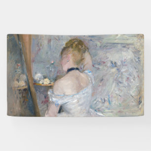 Berthe Morisot - Frau in ihrer Toilette Banner