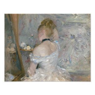 Berthe Morisot - Frau in ihrer Toilette Fotodruck