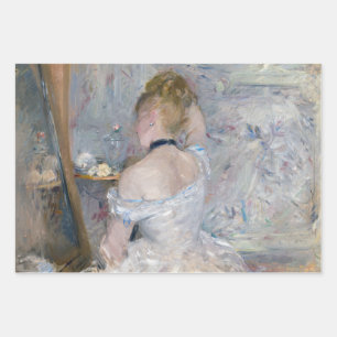 Berthe Morisot - Frau in ihrer Toilette Geschenkpapier Set