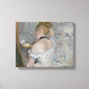 Berthe Morisot - Frau in ihrer Toilette Leinwanddruck