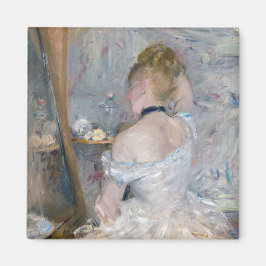 Berthe Morisot - Frau in ihrer Toilette Magnet