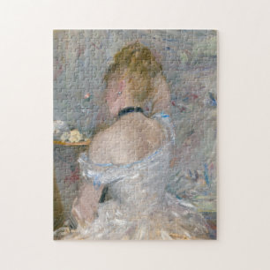 Berthe Morisot - Frau in ihrer Toilette Puzzle