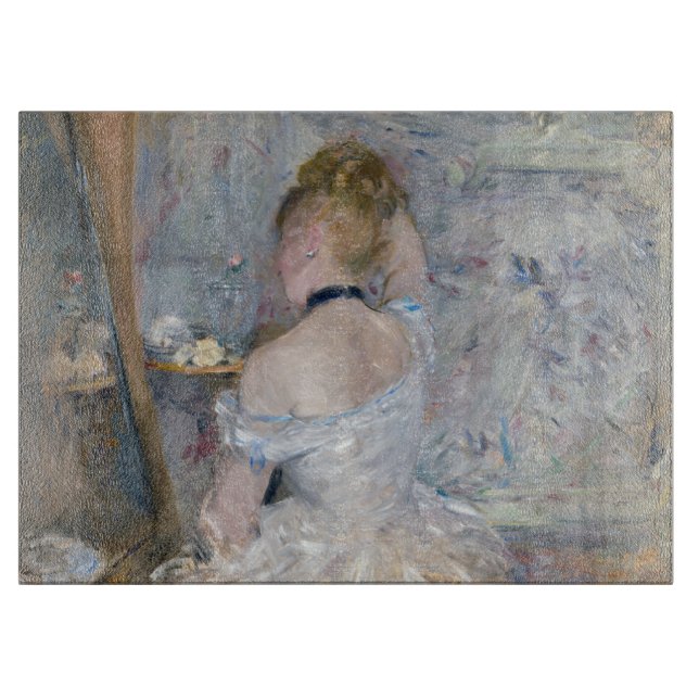 Berthe Morisot - Frau in ihrer Toilette Schneidebrett (Vorderseite)