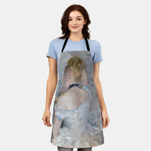 Berthe Morisot - Frau in ihrer Toilette Schürze