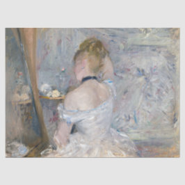 Berthe Morisot - Frau in ihrer Toilette Seidenpapier