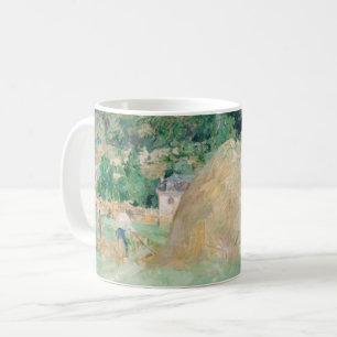 Berthe Morisot - Heuhaufen in Bougival Kaffeetasse