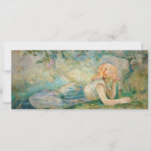 Berthe Morisot - Hirtenfrau ruhend Einladung
