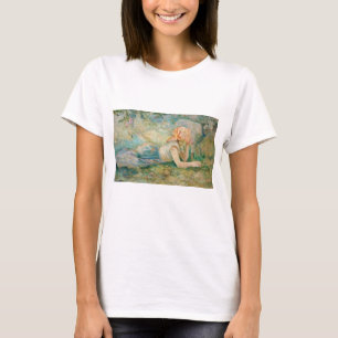 Berthe Morisot - Hirtenfrau ruhend T-Shirt