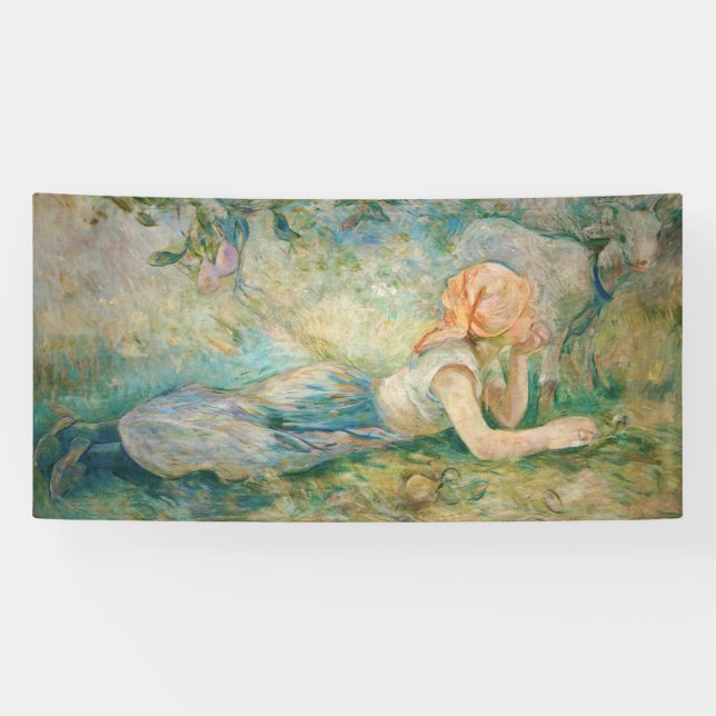 Berthe Morisot - Hirtenruhe Banner (Horizontal)