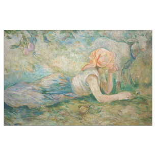 Berthe Morisot - Hirtenruhe Stoff