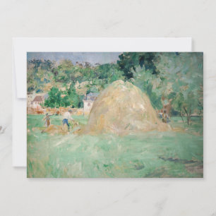 Berthe Morisot - Hystacks at Bougival Dankeskarte