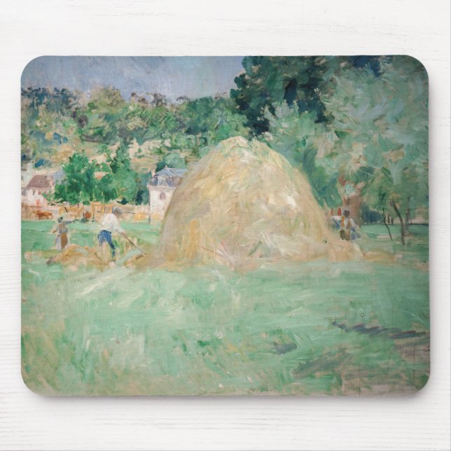 Berthe Morisot - Hystacks at Bougival Mousepad (Vorne)
