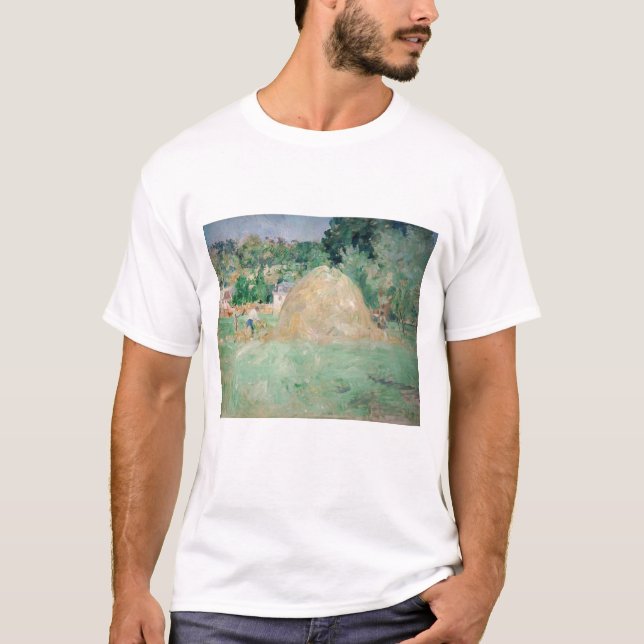 Berthe Morisot - Hystacks at Bougival T-Shirt (Vorderseite)