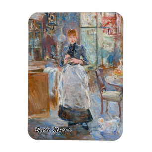Berthe Morisot - Im Esszimmer Magnet