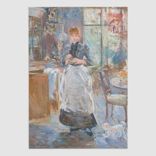 Berthe Morisot - Im Esszimmer Seidenpapier