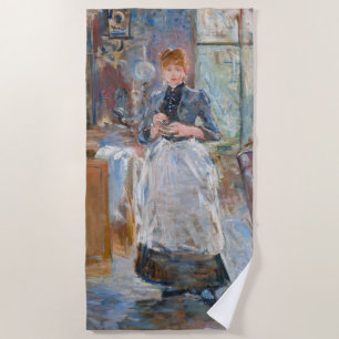 Berthe Morisot - Im Esszimmer Strandtuch