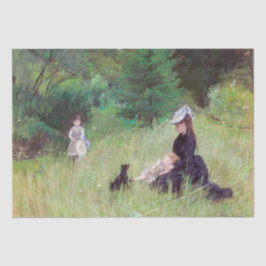 Berthe Morisot - Im Park Seidenpapier