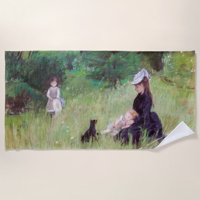 Berthe Morisot - Im Park Strandtuch (Vorderseite)