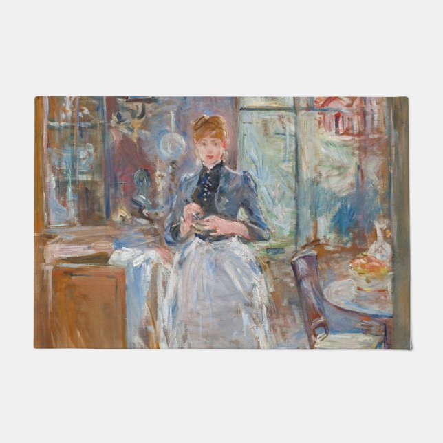 Berthe Morisot - Im Speisesaal Fußmatte (Vorderseite)