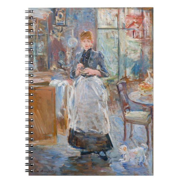 Berthe Morisot - Im Speisesaal Notizblock (Vorderseite)