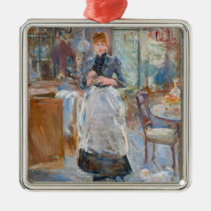 Berthe Morisot - Im Speisesaal Ornament Aus Metall