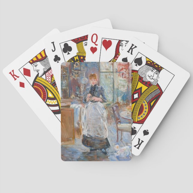 Berthe Morisot - Im Speisesaal Spielkarten (Rückseite)