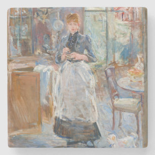 Berthe Morisot - Im Speisesaal Steinuntersetzer